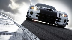 Cars racing dodge viper