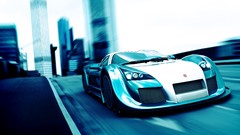 Cars racing Gumpert Apollo