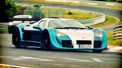 Cars racing Nürburgring Gumpert Apollo