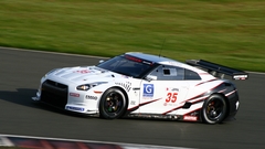 Cars racing Nissan GT-R