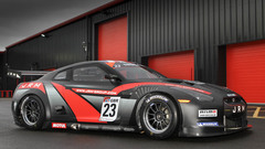 Cars racing Nissan GT-R