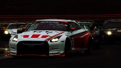 Cars racing Nissan GT-R R35