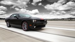 Cars rally dodge challenger muscle cars