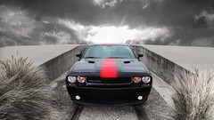 Cars rally dodge challenger muscle cars