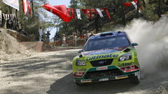 Cars rally drifting cars