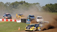 Cars rally race