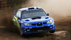 Cars rally Subaru