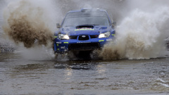 Cars rally Subaru Impreza