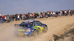Cars rally Subaru Impreza
