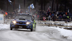 Cars rally Subaru Sti