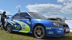 Cars rally Subaru WRX STI