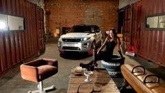 Cars Range Rover brunettes Range Rover Evoque
