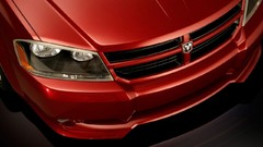 Cars red cars Dodge Avenger