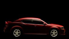 Cars red cars Dodge Avenger