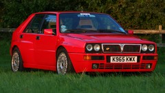 Cars red cars Lancia