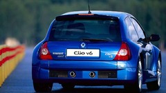 Cars Renault vehicles sports cars Renault Clio V6 Renault Clio