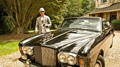 Cars retro motor Bentley