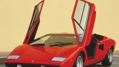 Cars ride lamborghini countach 1973