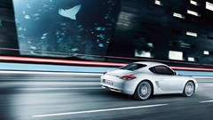 Cars ride Porsche Cayman