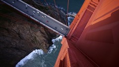 Cars roads Bridges architecture