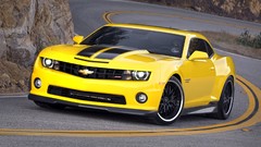 Cars roads driving chevrolet camaro muscle cars yellow cars