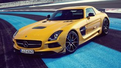 Cars roads Mercedes-Benz vehicles black series Mercedes Benz 