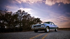 Cars roads muscle cars chevrolet camaro ss