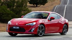 Cars roads red cars Coupé Toyota 86 GTS