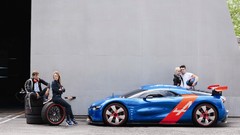 Cars roads Renault side view concept cars Renault Alpine 
