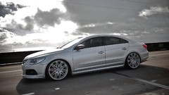 Cars roads side view gray cars