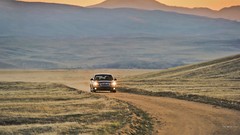 Cars roads Subaru Legacy