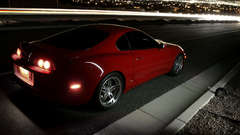 Cars roads Toyota supra