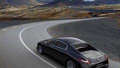 Cars roads vehicles concept cars black cars Peugeot 908 RC
