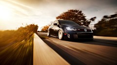 Cars roads Volkswagen vehicles Volkswagen Golf Volkswagen Golf 