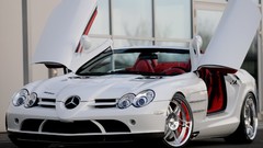 Cars roadster Mercedes-Benz 2008 brabus Mercedes-Benz SLR 