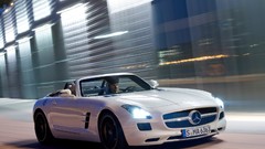 Cars roadster Mercedes-Benz Mercedes-Benz SLS AMG E-Cell