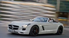 Cars roadster Mercedes-Benz Mercedes-Benz SLS AMG E-Cell