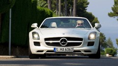 Cars roadster Mercedes-Benz Mercedes-Benz SLS AMG E-Cell