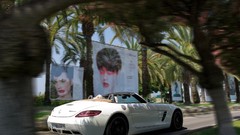 Cars roadster Mercedes-Benz Mercedes-Benz SLS AMG E-Cell