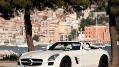 Cars roadster Mercedes-Benz Mercedes-Benz SLS AMG E-Cell