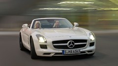Cars roadster Mercedes-Benz Mercedes-Benz SLS AMG E-Cell