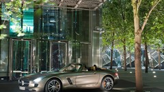Cars roadster Mercedes-Benz Mercedes-Benz SLS AMG E-Cell