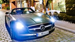Cars roadster Mercedes-Benz Mercedes-Benz SLS AMG E-Cell