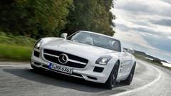 Cars roadster Mercedes-Benz Mercedes-Benz SLS AMG E-Cell