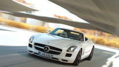 Cars roadster Mercedes-Benz Mercedes-Benz SLS AMG E-Cell