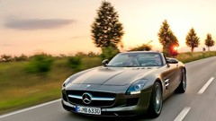 Cars roadster Mercedes-Benz Mercedes-Benz SLS AMG E-Cell