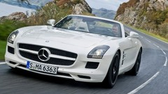 Cars roadster Mercedes-Benz Mercedes-Benz SLS AMG E-Cell