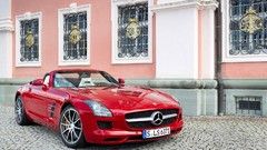 Cars roadster Mercedes-Benz Mercedes-Benz SLS AMG E-Cell