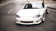 Cars roadster stance bbs Mazda Miata Mazda MX-5 Miata nb