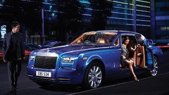 Cars Rolls Royce blue cars